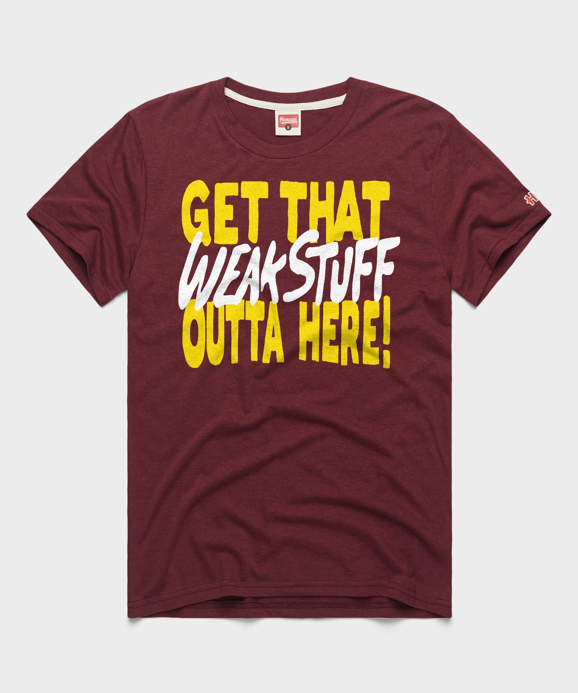 Get That Weak Stuff Outta Here