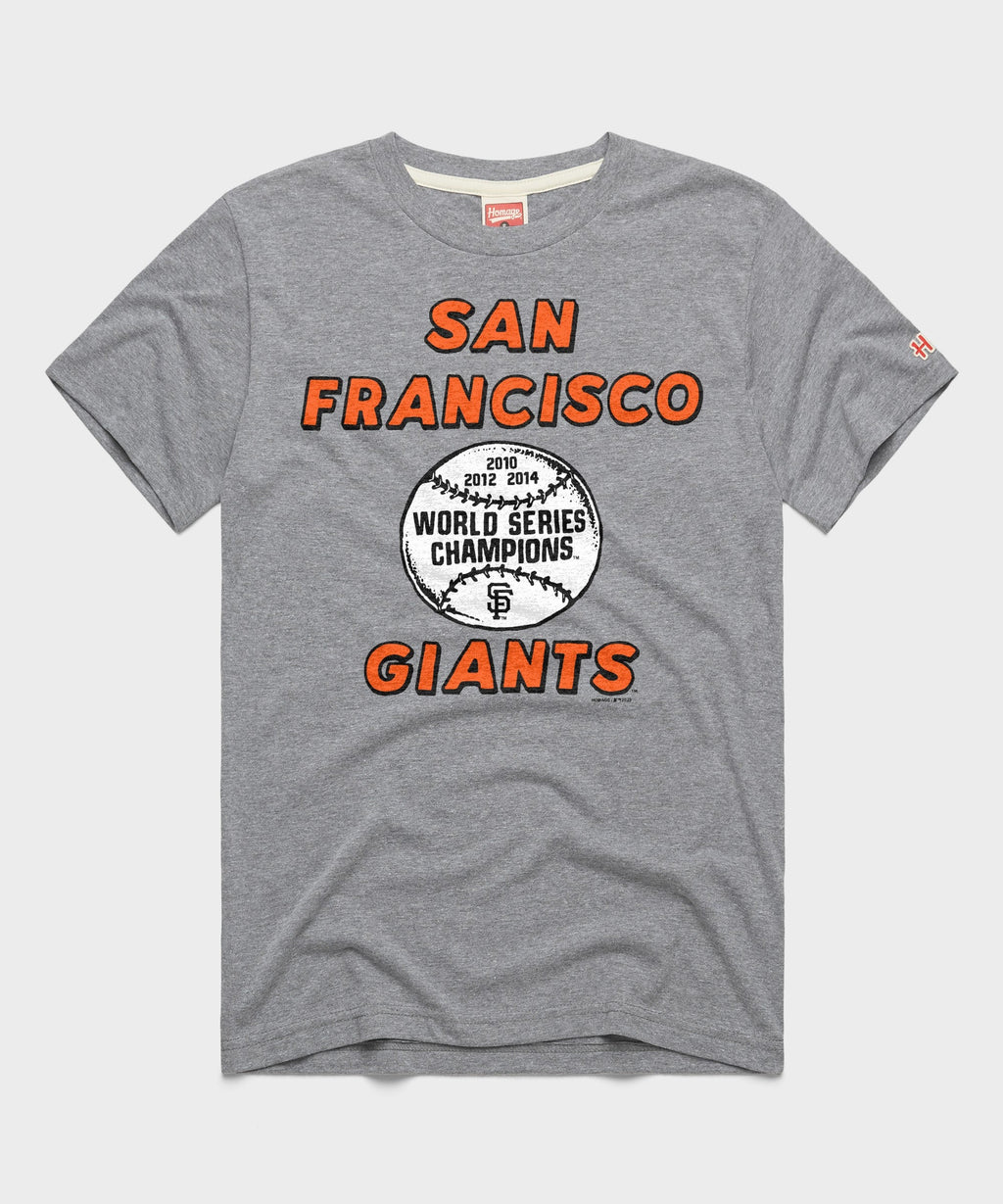 Giants '10 '12 '14 World Series Champs