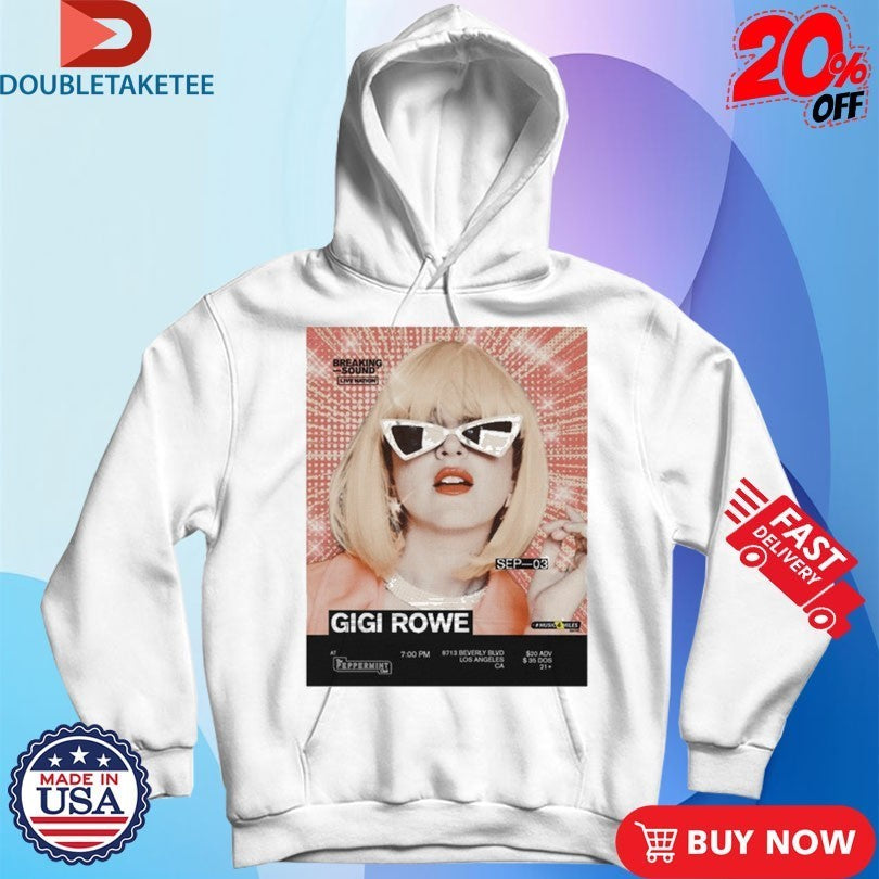 Gigi Rowe x Breaking Sound Shirts