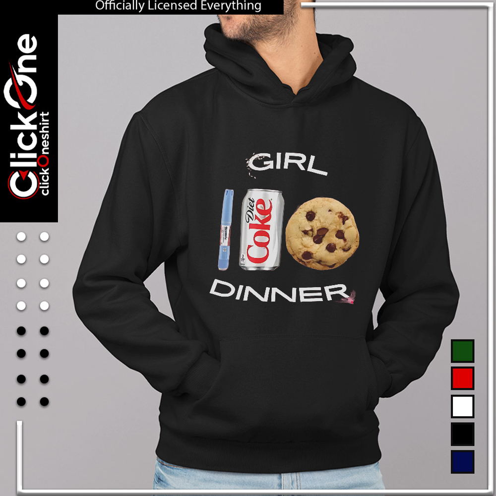 Girl dinner Diet Coke shirt