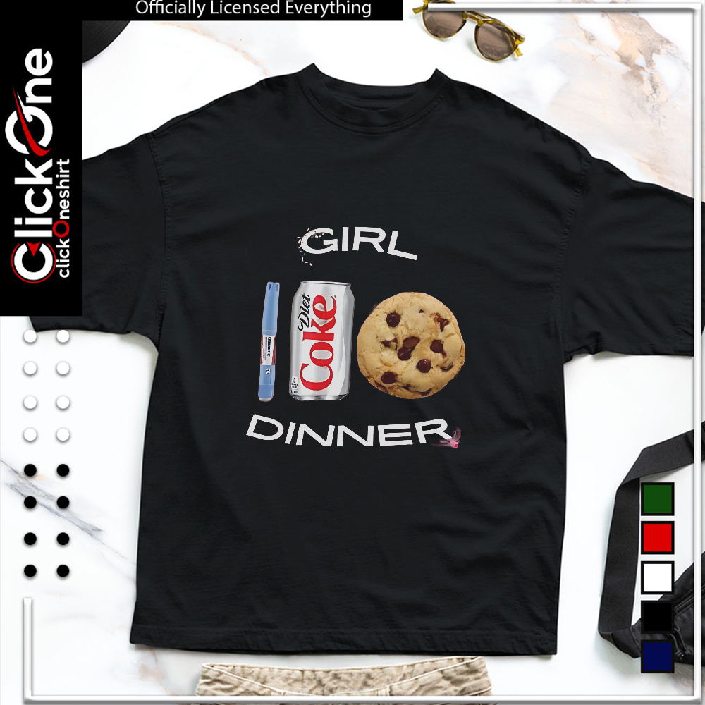 Girl dinner Diet Coke shirt
