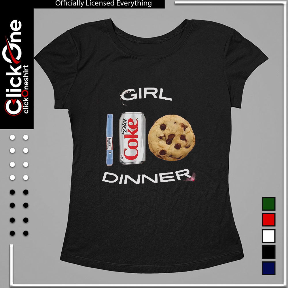 Girl dinner Diet Coke shirt