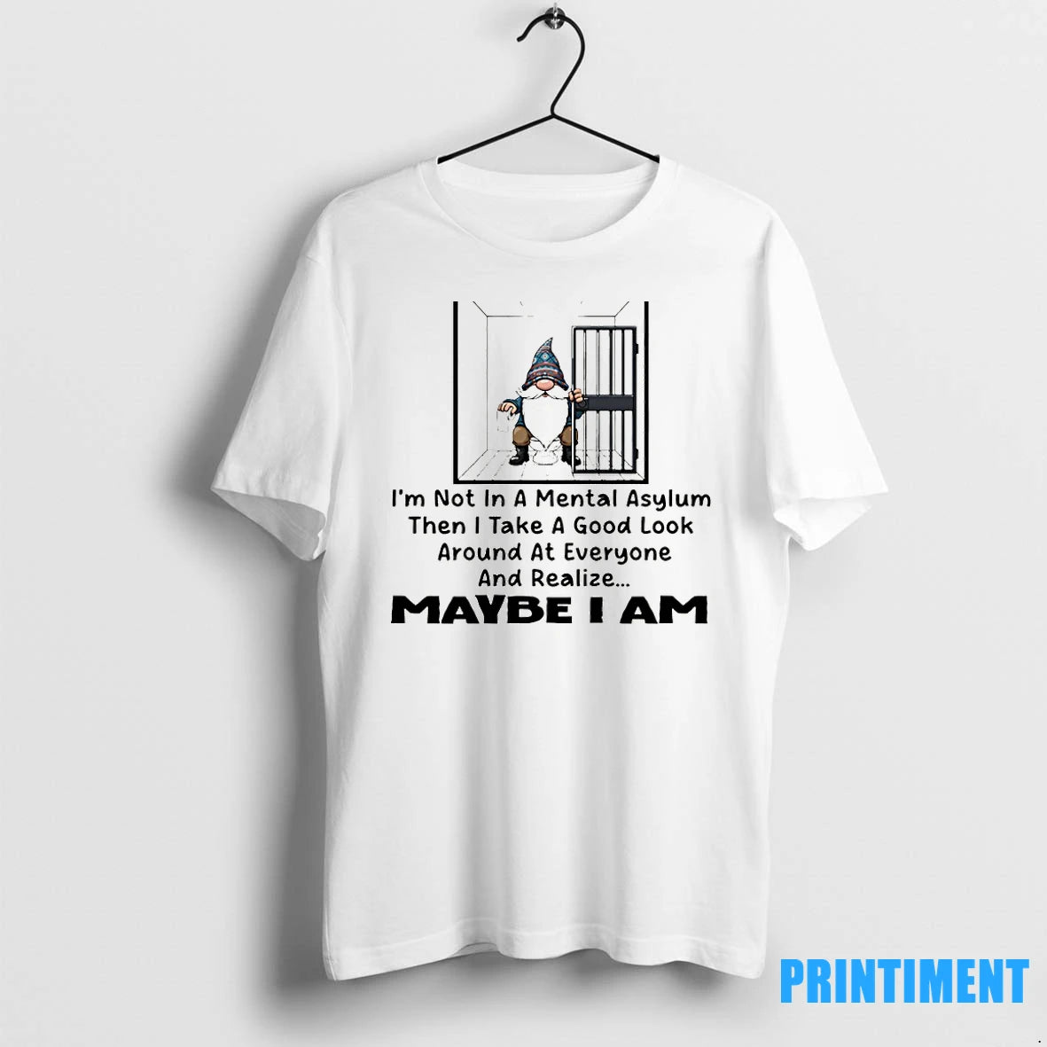 Gnome Sometimes I Sit Quietly And Wonder Why Im Not In A Mental Asylum Then T-Shirts, Hoodie, Sweatshirt | InkNestWear.com