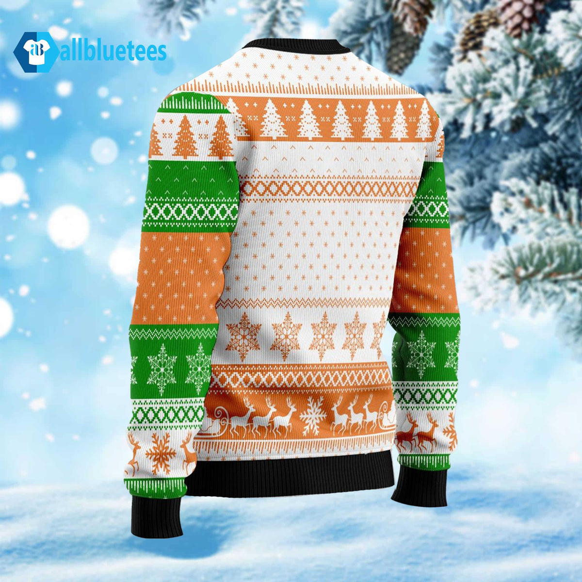 Go Vegan Santa Ugly Christmas Sweater