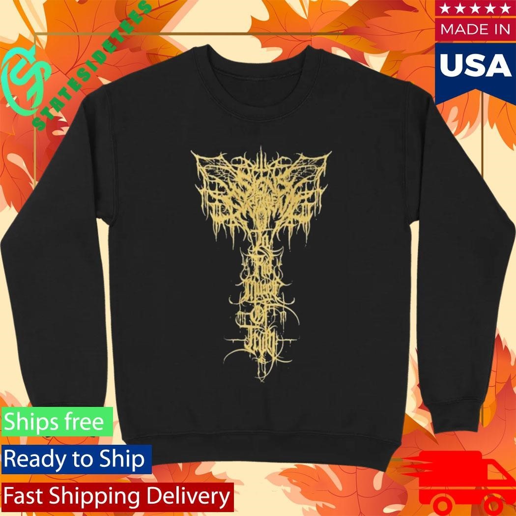 Gold Foil ‘To Rid Myself Of Truth’ Logo Combo Shirt