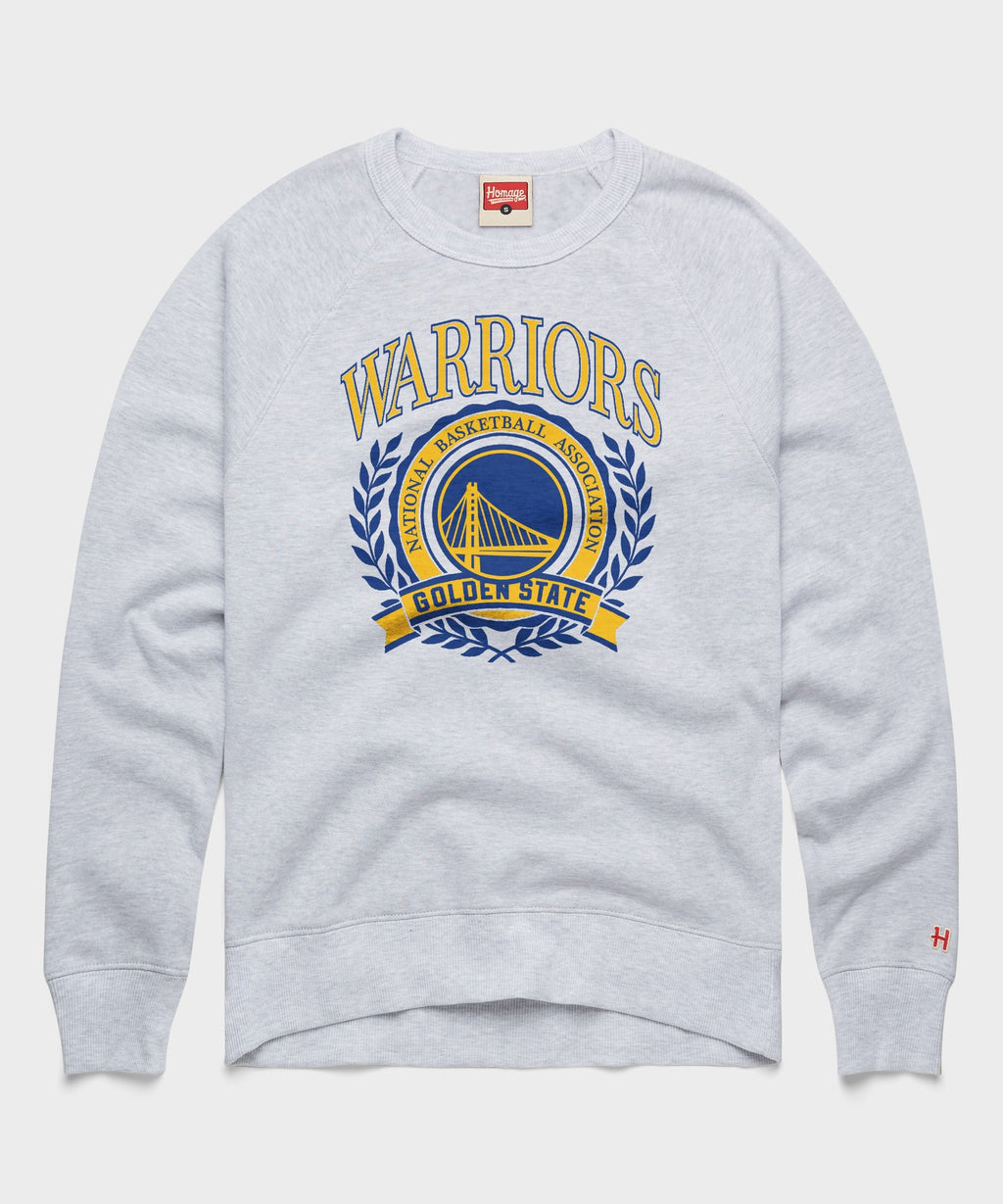 Golden State Warriors Crest Crewneck