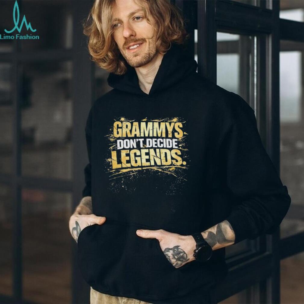 Grammys Don’t Decide Legends Vintage Distressed Music Quote Tee