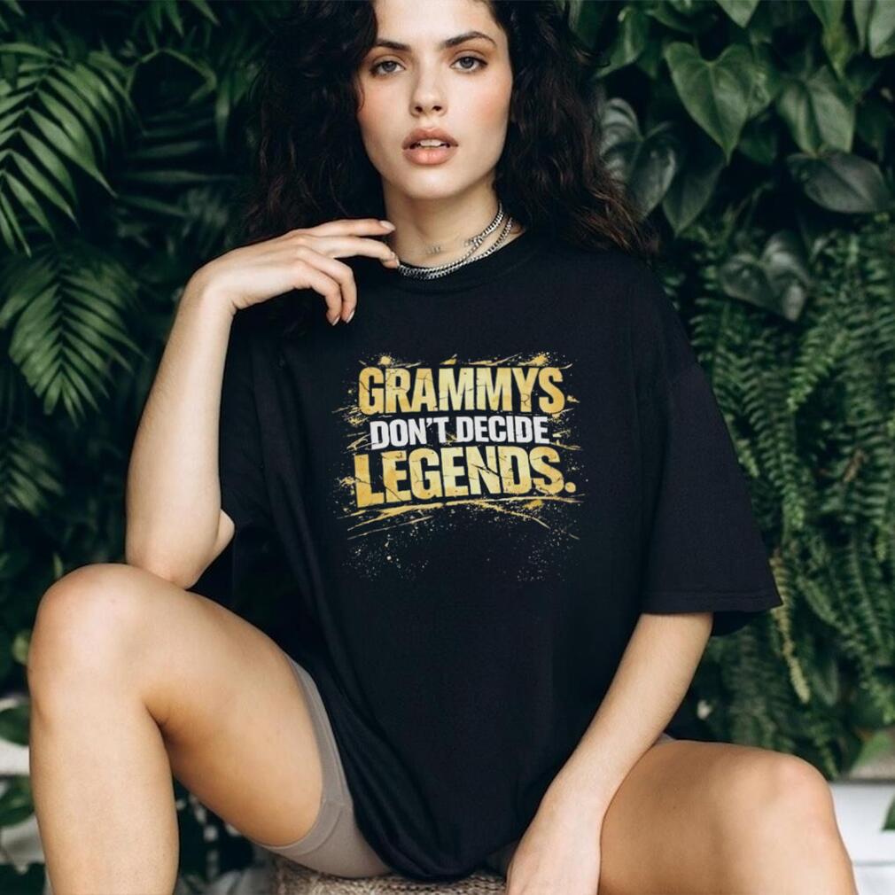 Grammys Don’t Decide Legends Vintage Distressed Music Quote Tee