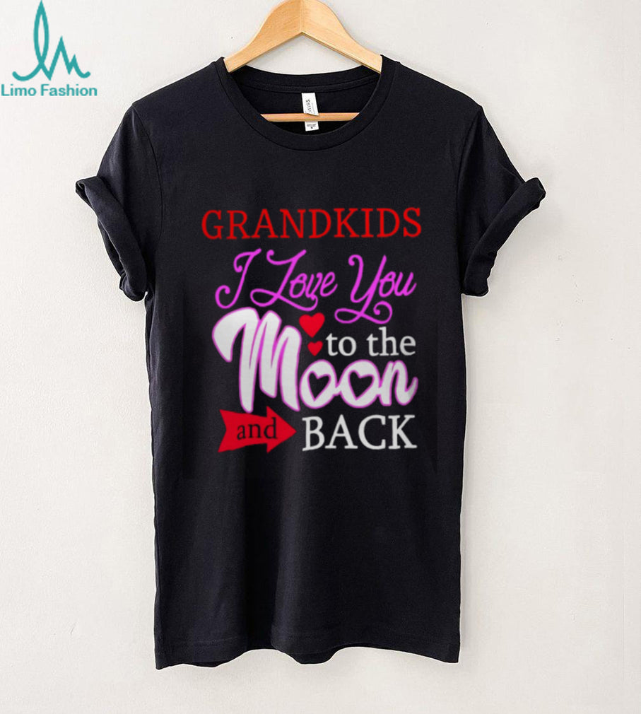 Grandkids I Love You To The Moon and Back Grandmother Gift Shirt