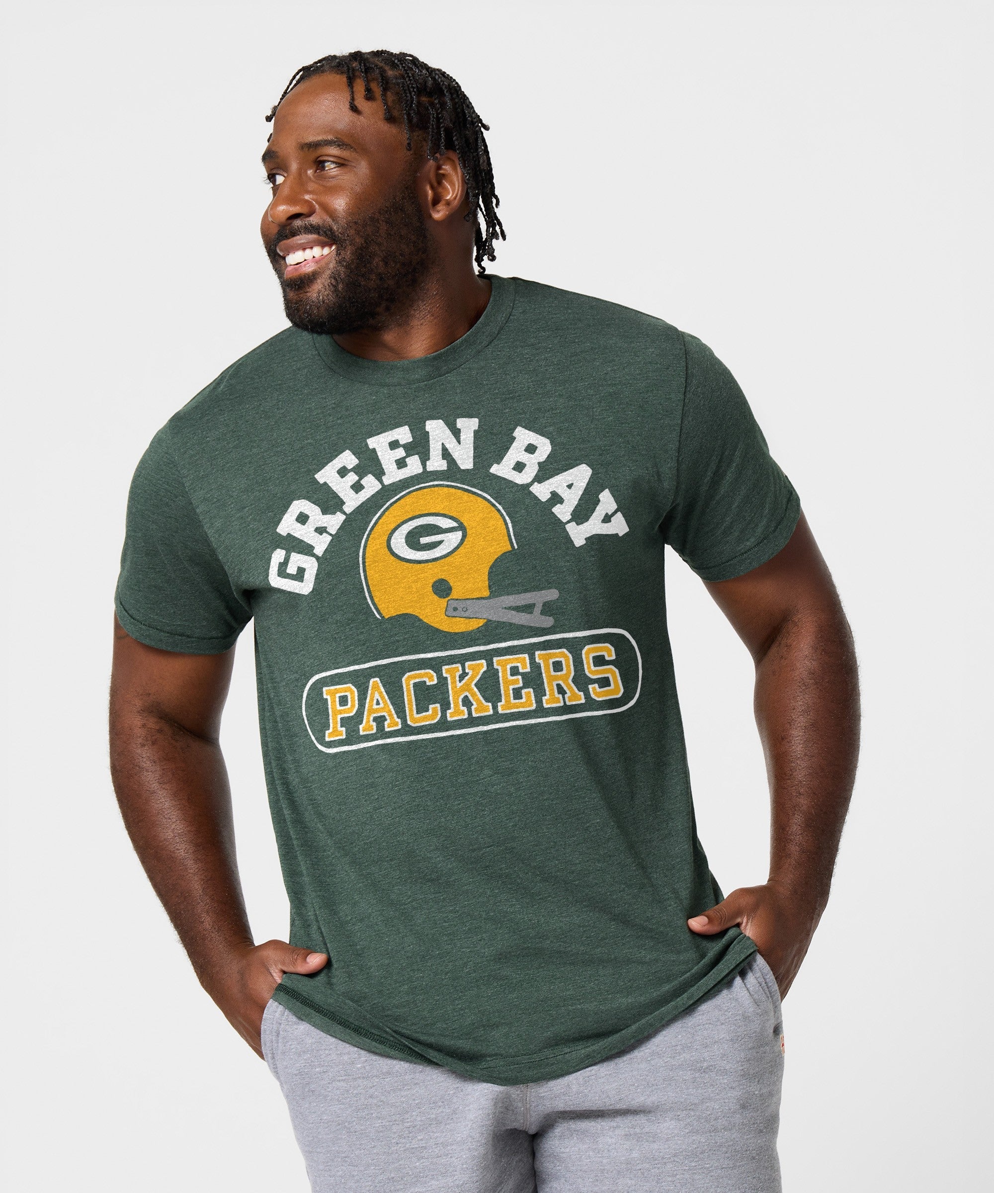 Green Bay Packers Throwback Helmet