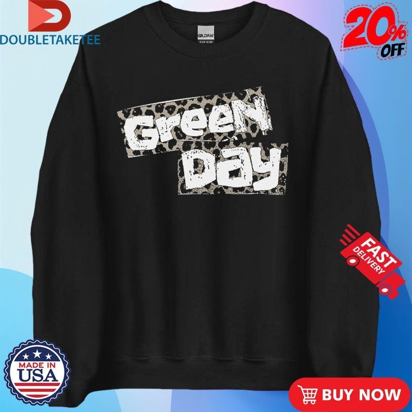 Green Day Cheetah Logo Shirts