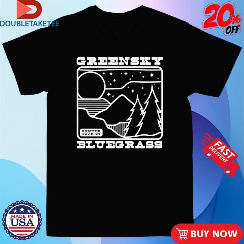 Greensky Bluegrass Summer Tour 2024 Camp Shirts