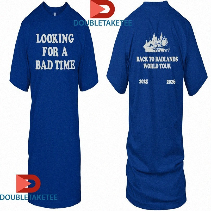 Halsey Looking For A Bad Time Back To Badlands World Tour 2025 2026 Shirts