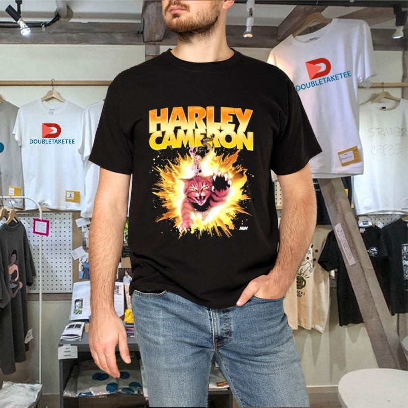 Harley Cameron Battle Harley AEW Cat Shirts