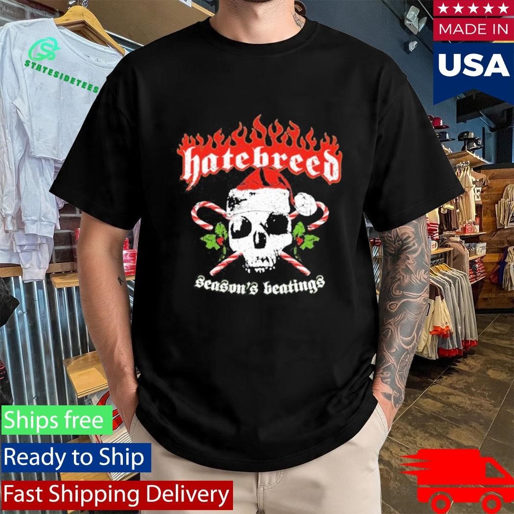 Hatebreed Holiday 2025 Season’s Beatings Shirt