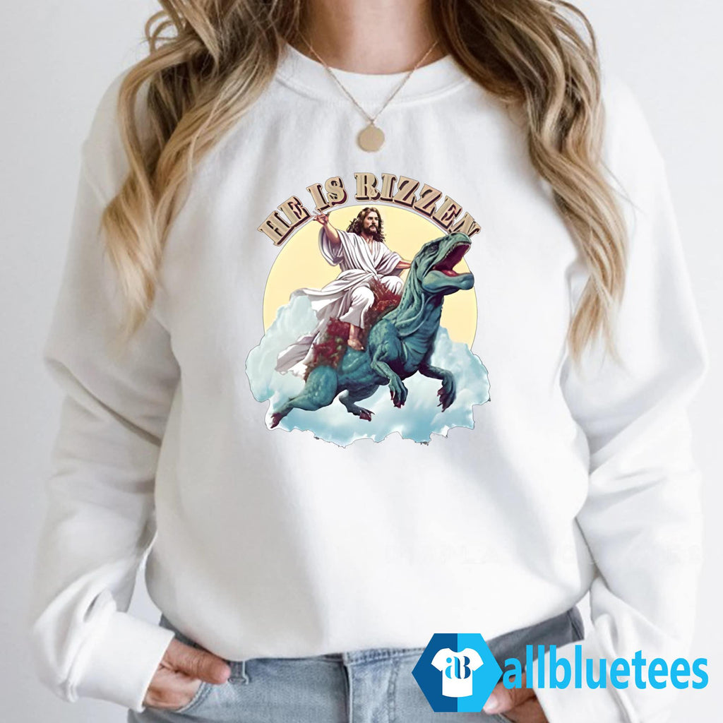 He Is Rizzen Jesus Shirt