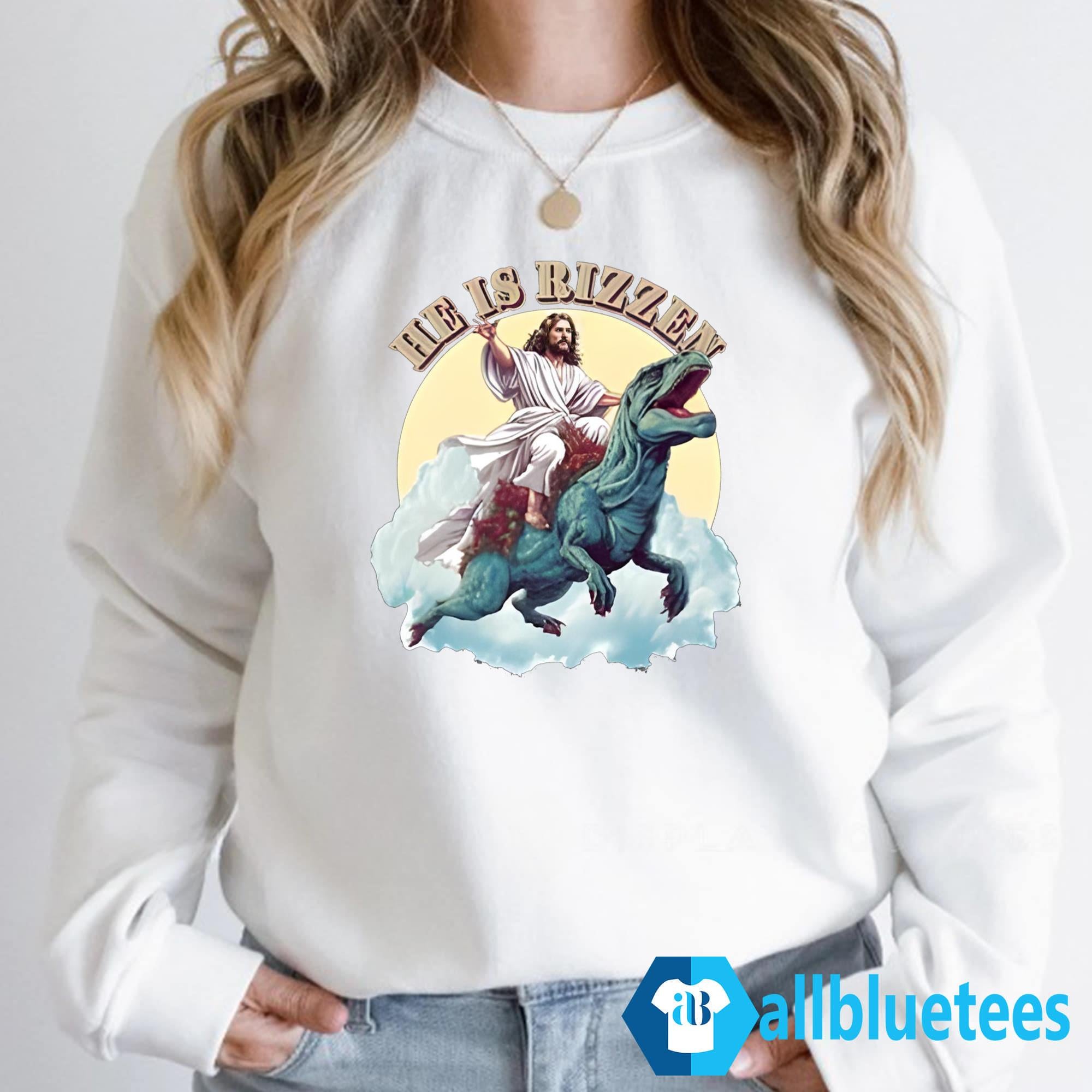 He Is Rizzen Jesus Shirt