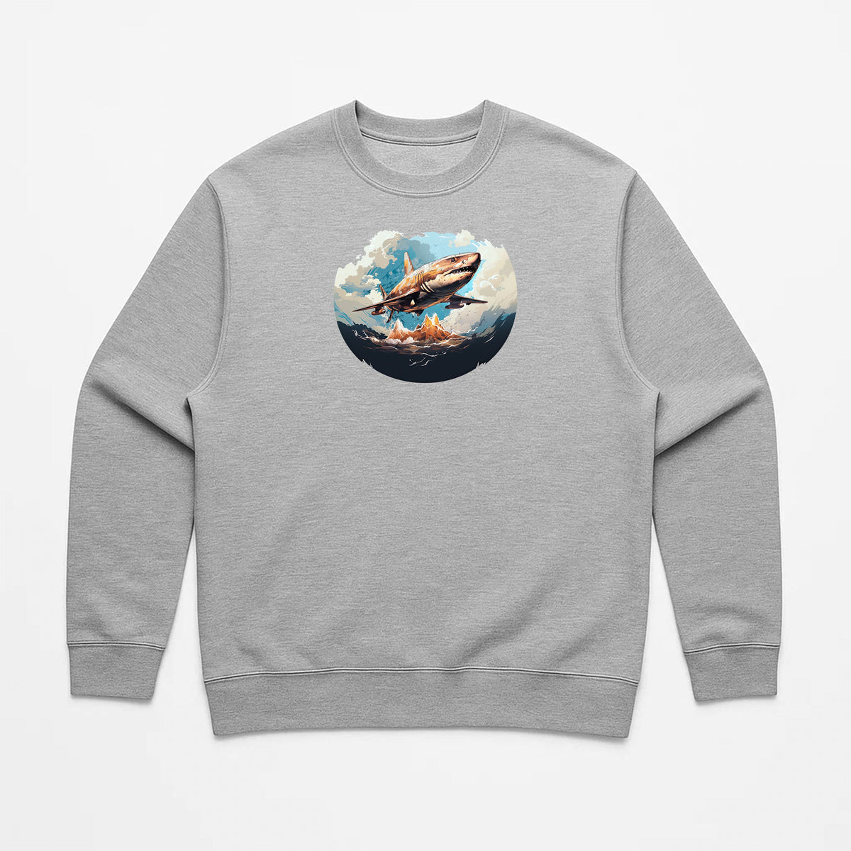 Unisex | Air Shark | Crewneck Sweatshirt