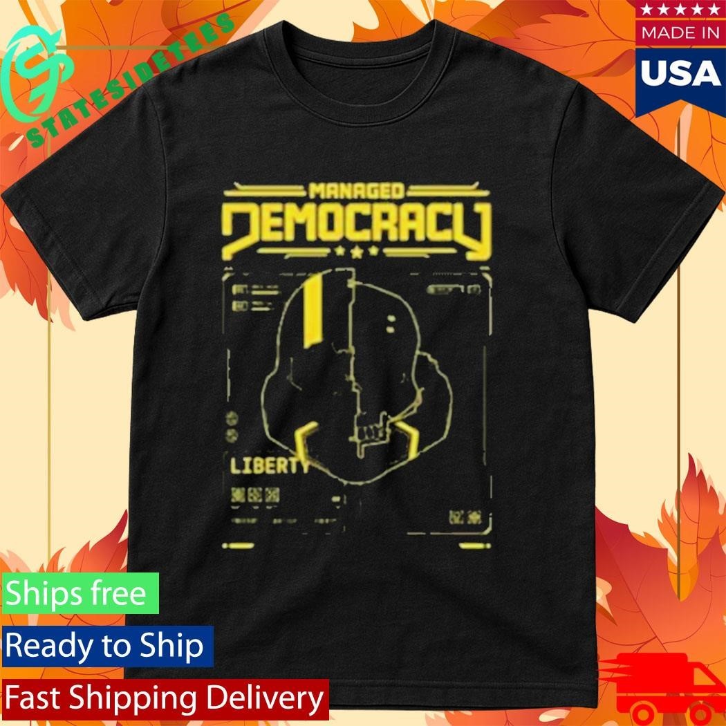 Helldivers 2 Inspired Managed Democracy Shirt
