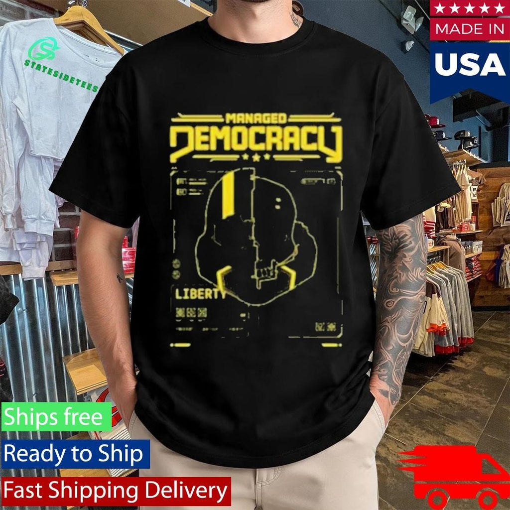 Helldivers 2 Inspired Managed Democracy Shirt