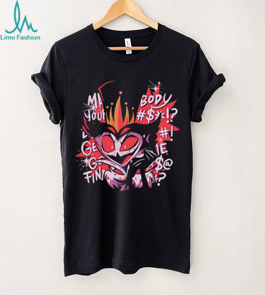 Helluva Boss Stolas “My Body Your Finishing” Artistic Graphic T Shirt