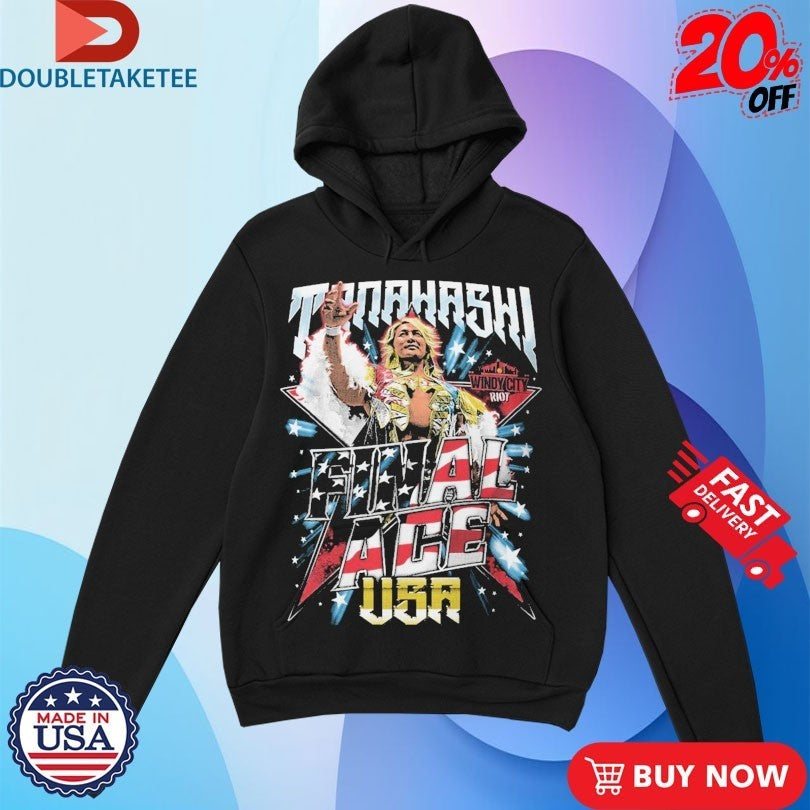 Hiroshi Tanahashi Final Ace USA Windy City Riot Shirts