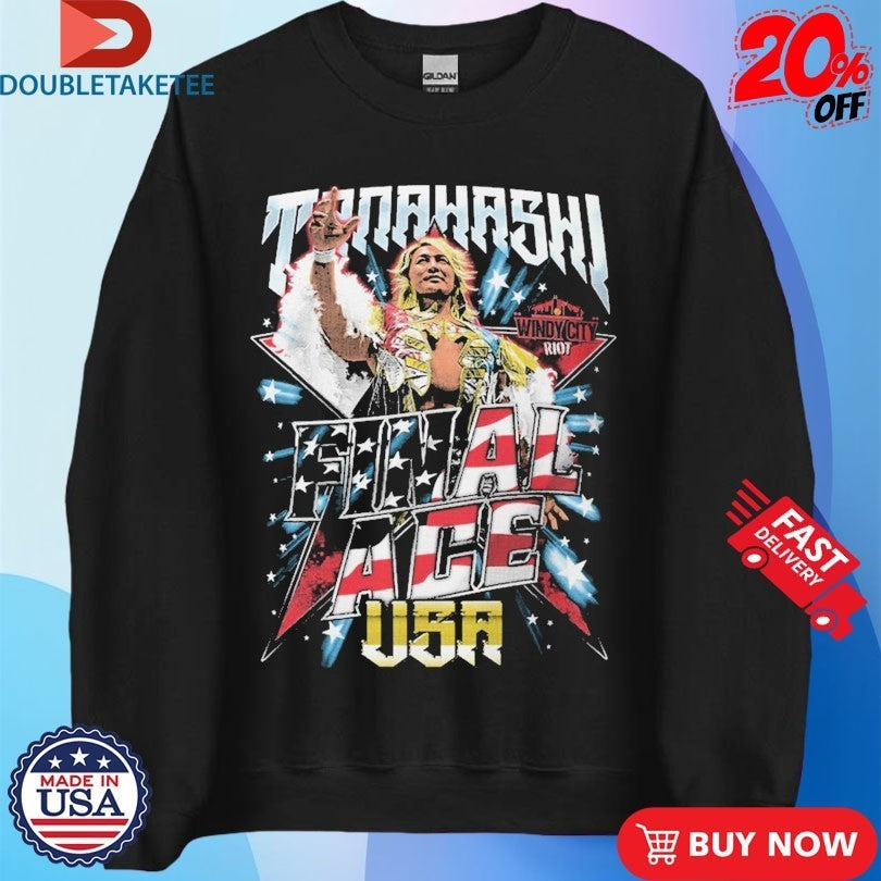 Hiroshi Tanahashi Final Ace USA Windy City Riot Shirts