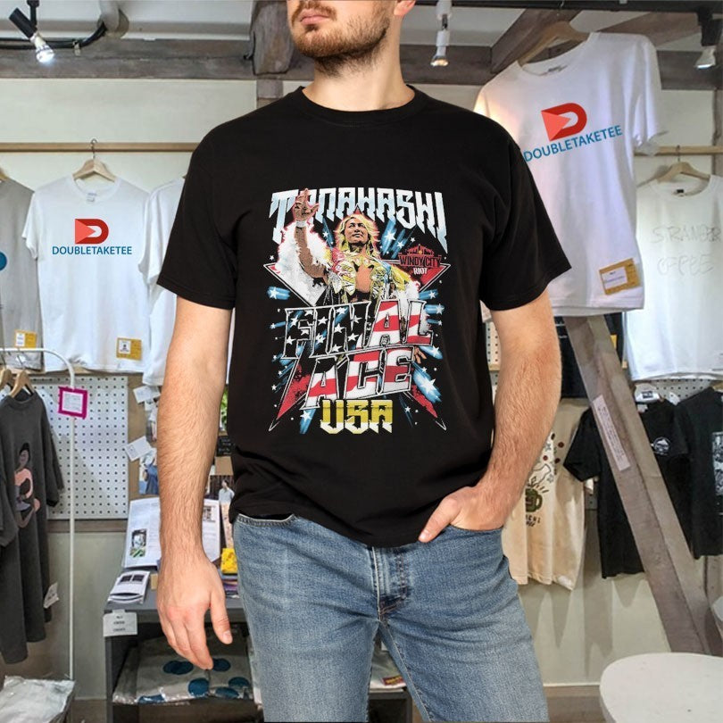 Hiroshi Tanahashi Final Ace USA Windy City Riot Shirts