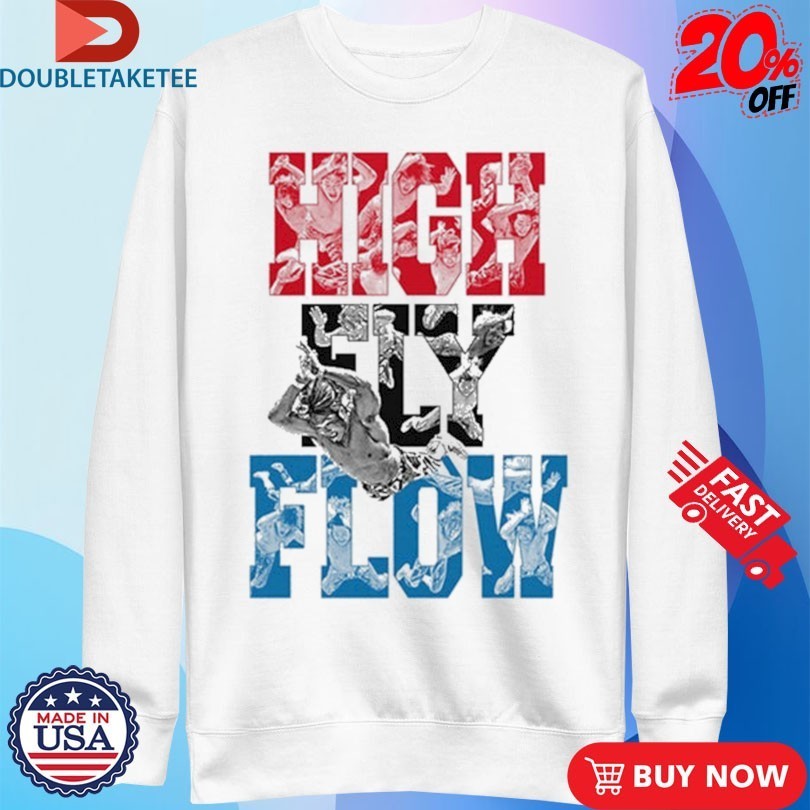 Hiroshi Tanahashi High Fly Flow Shirts