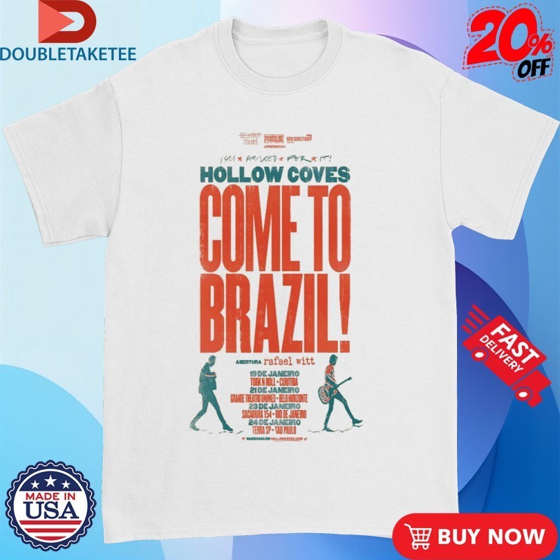 Hollow Coves Come To Brazil Fall Tour 2026 Shirts