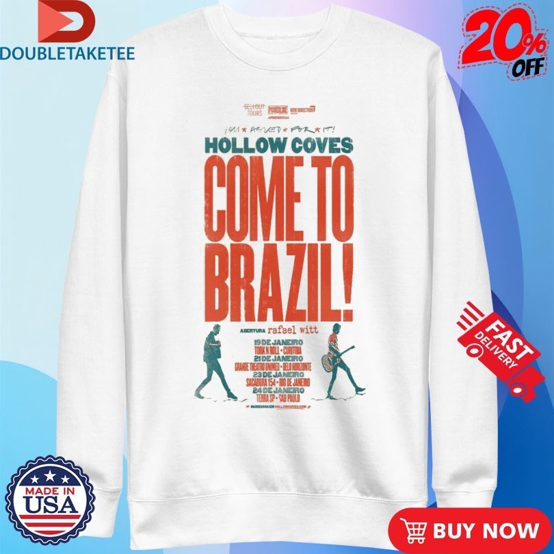 Hollow Coves Come To Brazil Fall Tour 2026 Shirts