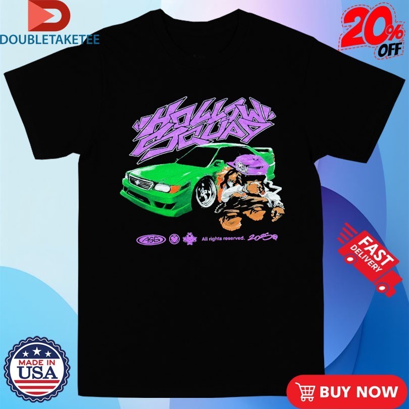 Hollowsquad LA Cigarettes Tour 2025 Car Shirts