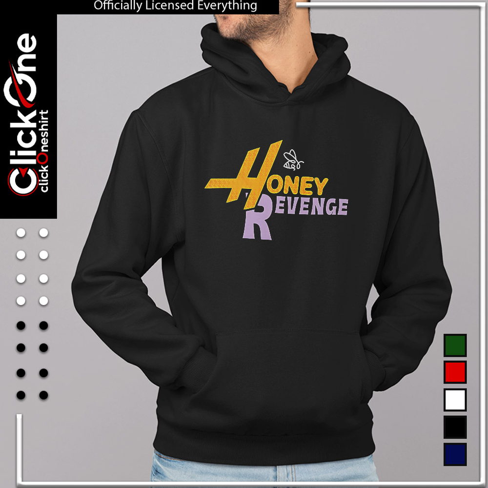 Honey Revenge bee logo shirt