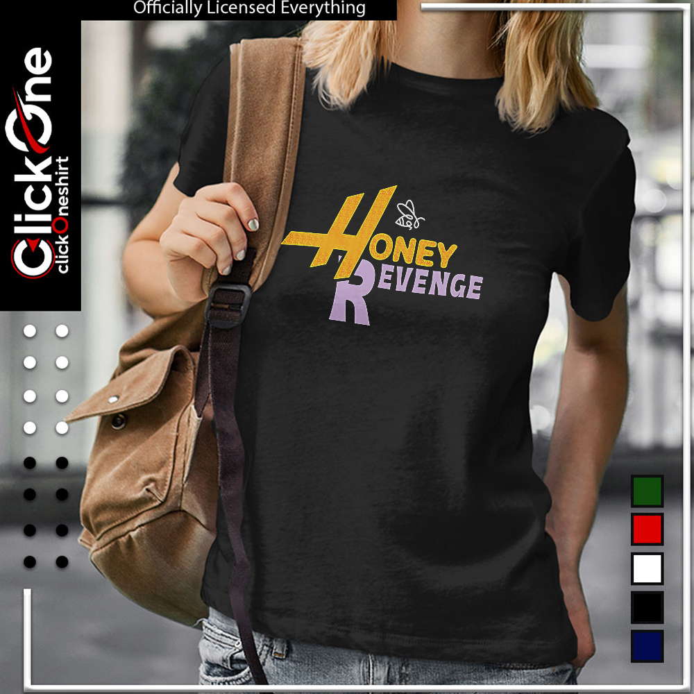 Honey Revenge bee logo shirt