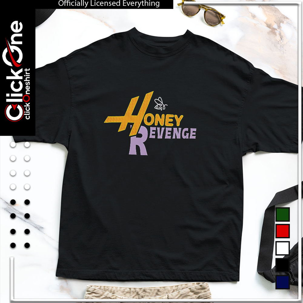Honey Revenge bee logo shirt