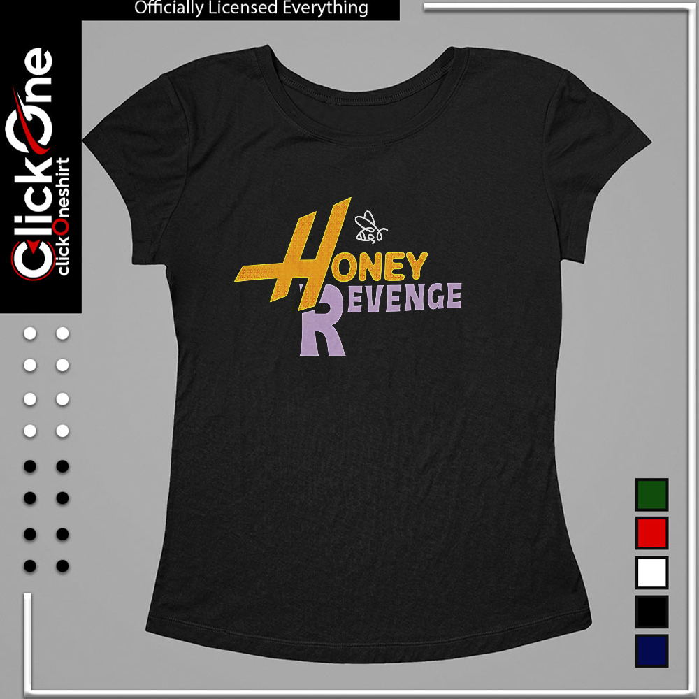Honey Revenge bee logo shirt