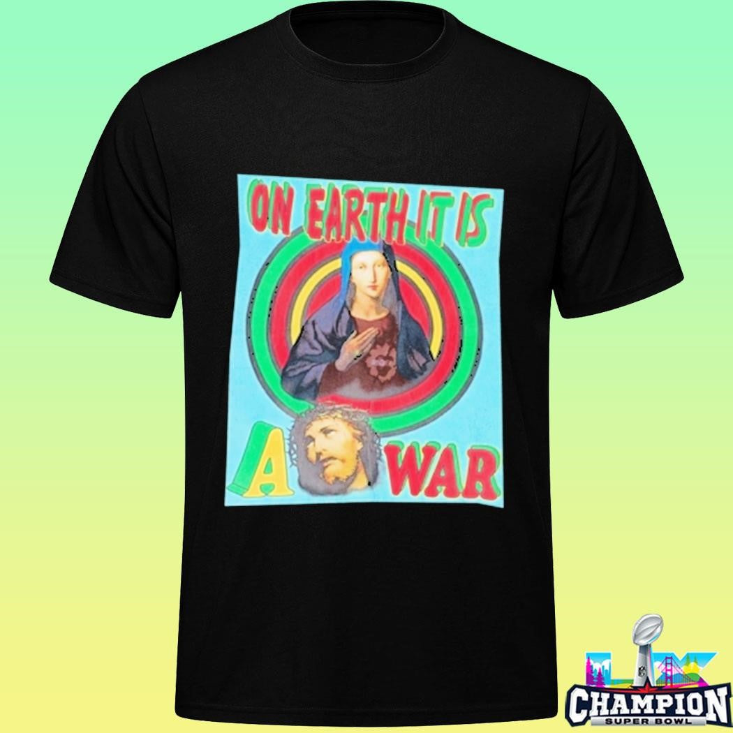 Houston Texans Saint Michael On Earth It Is A War Shirt