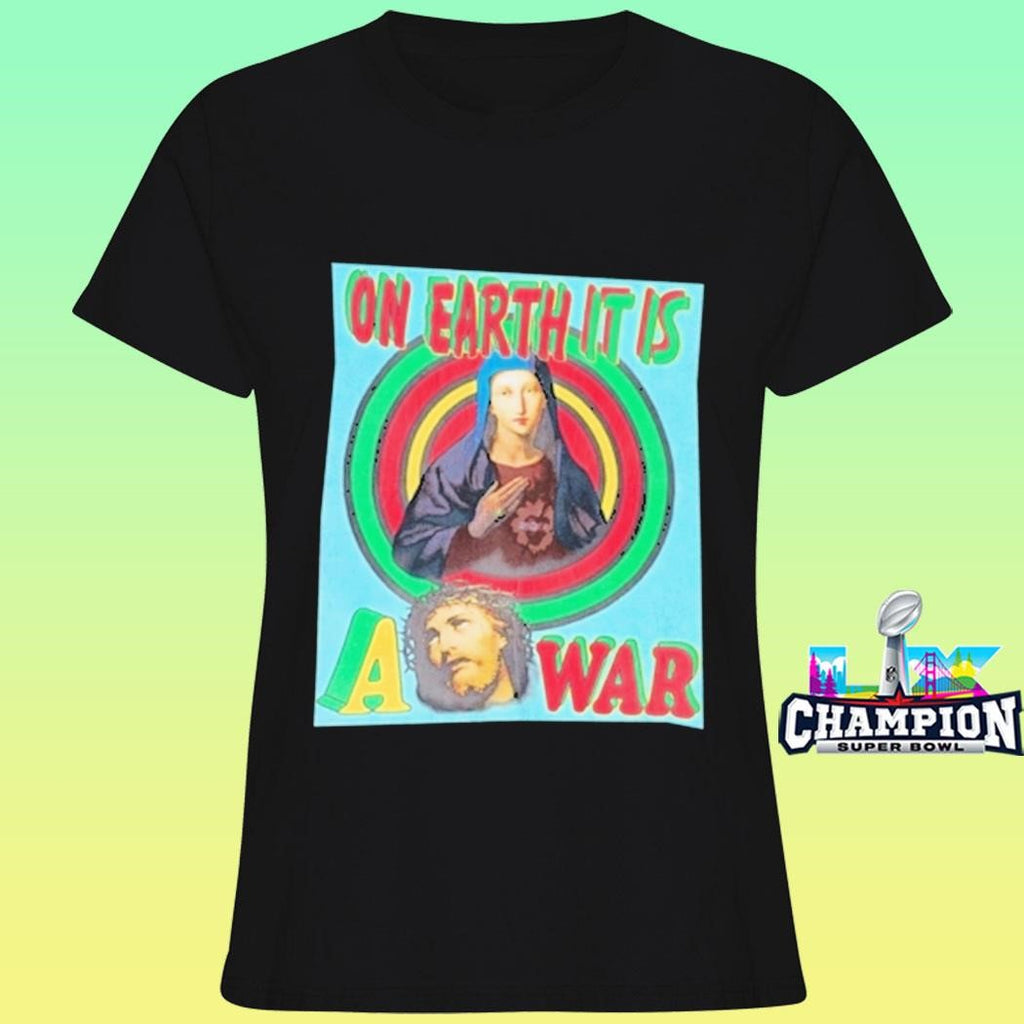 Houston Texans Saint Michael On Earth It Is A War Shirt
