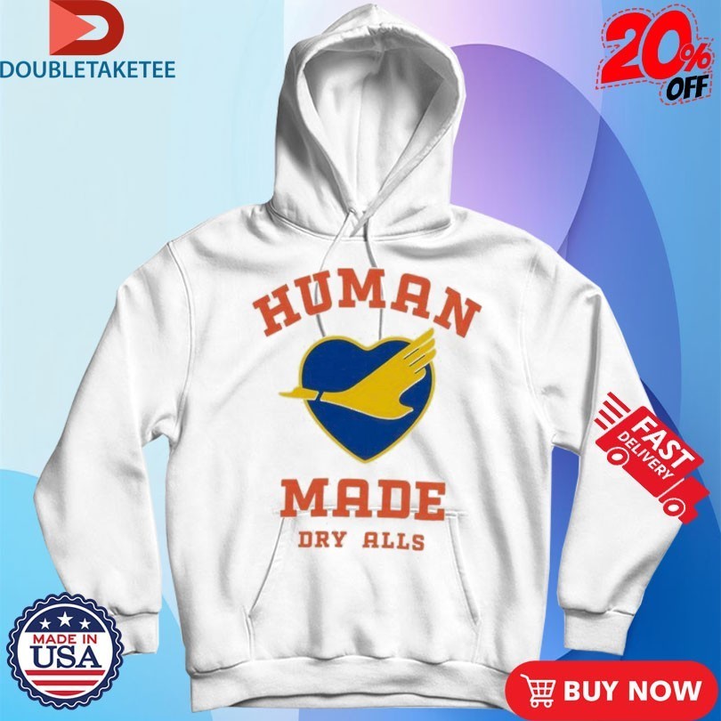 Human Made Dry Alls Heart Shirts