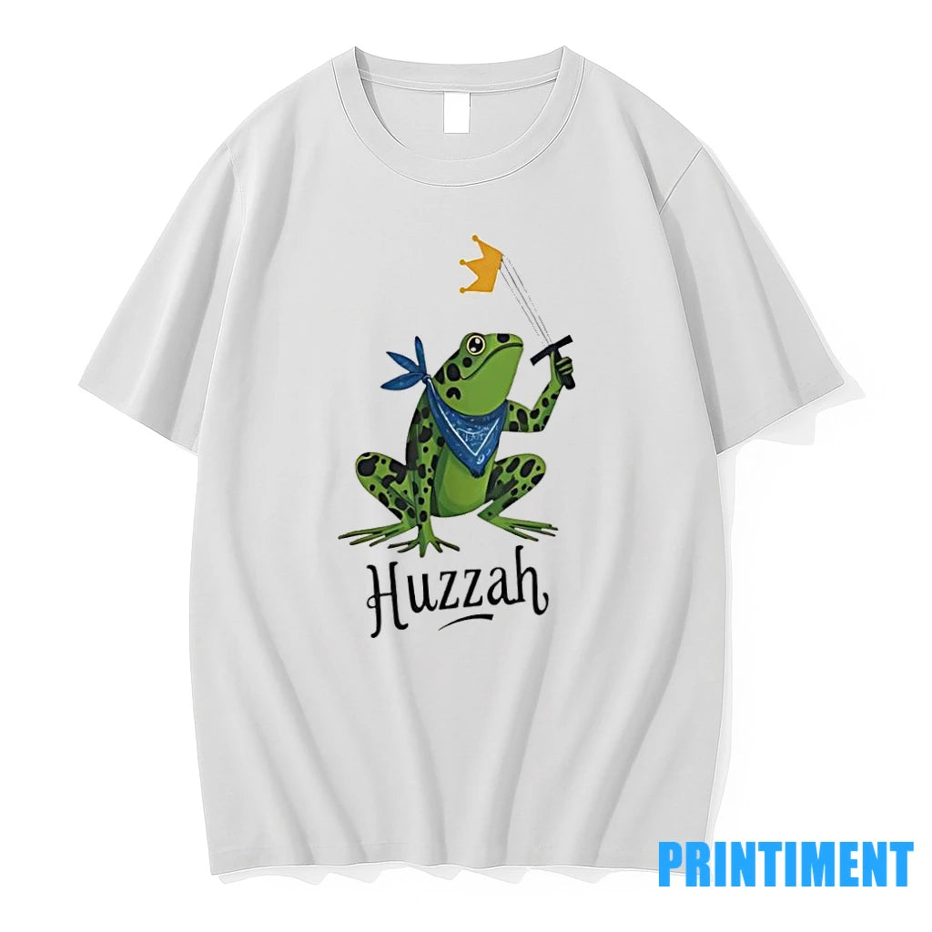 Huzzah Frog Protest Portland Frog Meme Tshirts Sweater