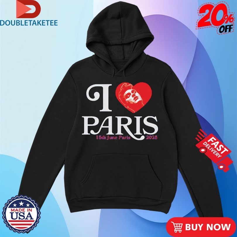 I Love Morrissey Paris 15th 2025 Shirts