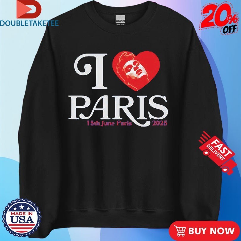 I Love Morrissey Paris 15th 2025 Shirts