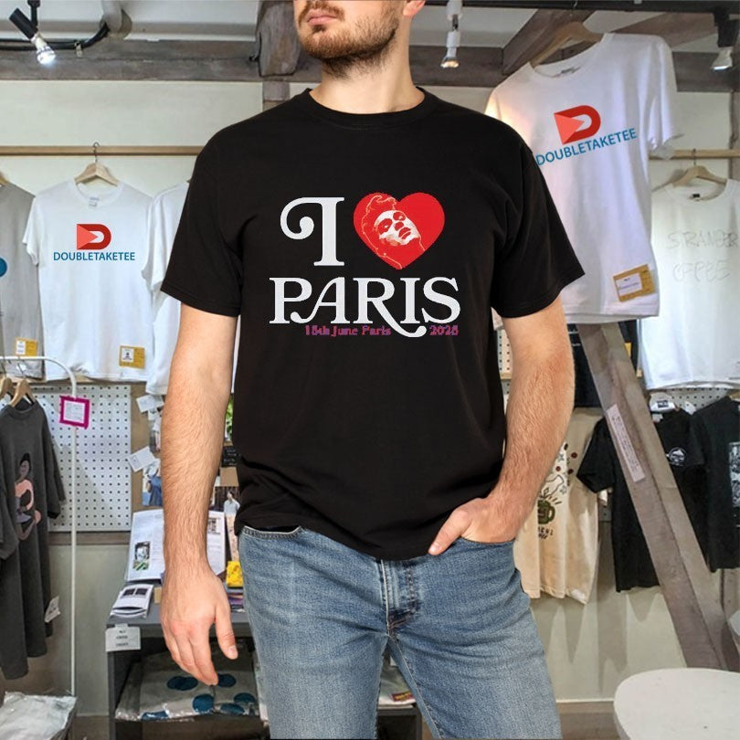 I Love Morrissey Paris 15th 2025 Shirts