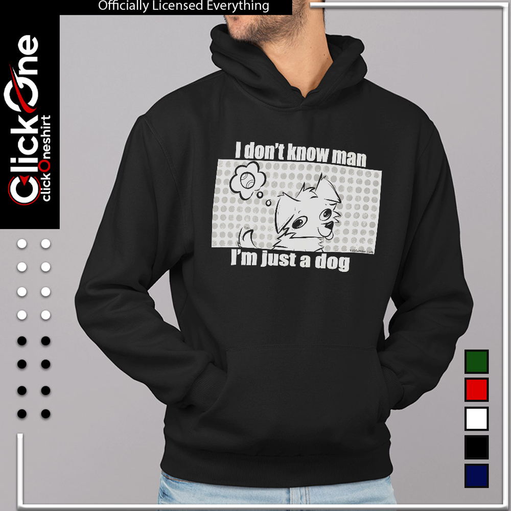 I don’t know man I’m just a dog tennis ball shirt
