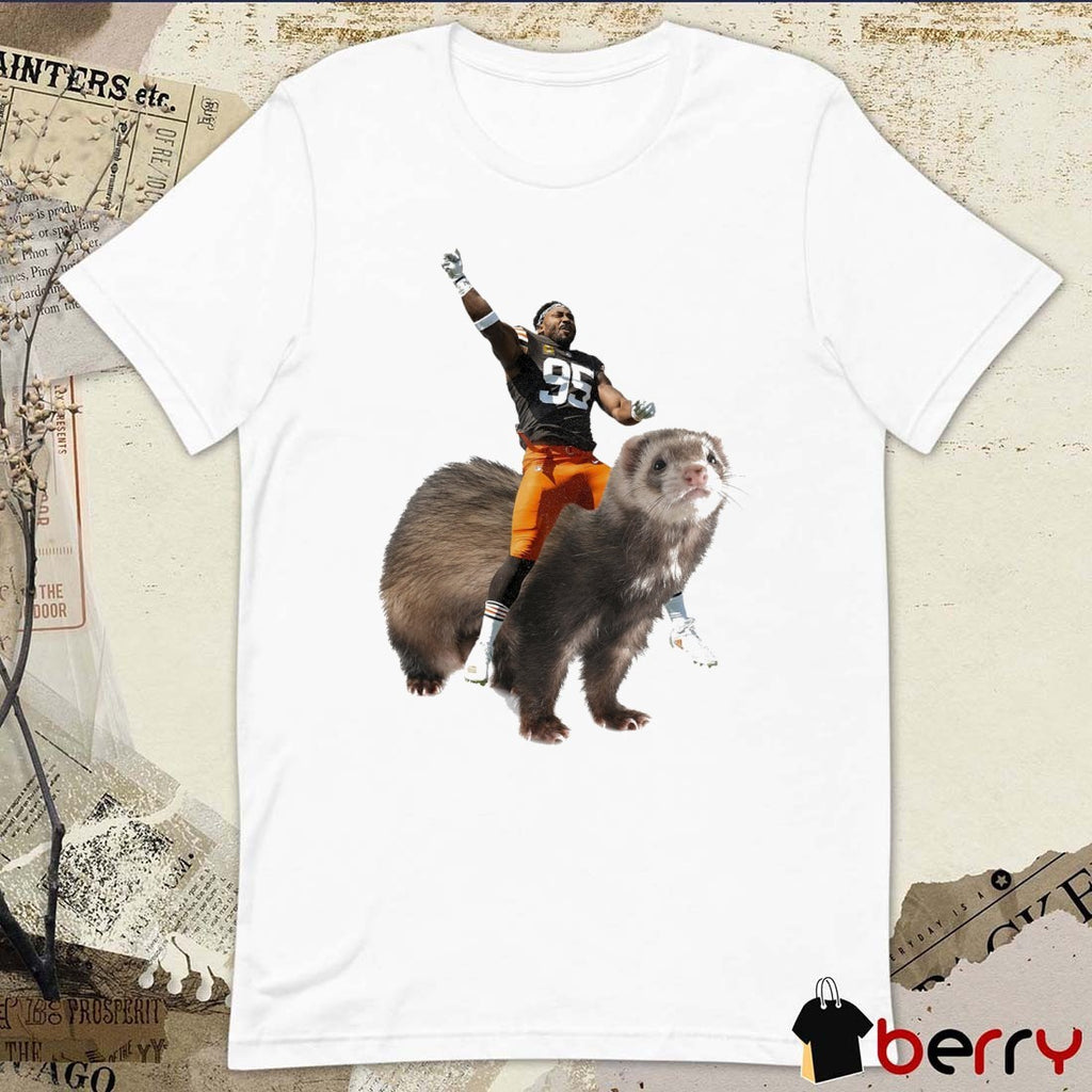 Myles Garrett Cleveland Browns NFL Elf on the Shelf meme t-shirt