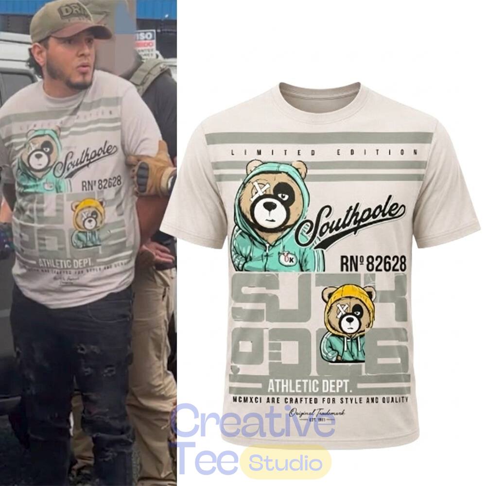 Ice Darwin Alberto Gomez Corrales Southpole Limited Edition Bear Shirt