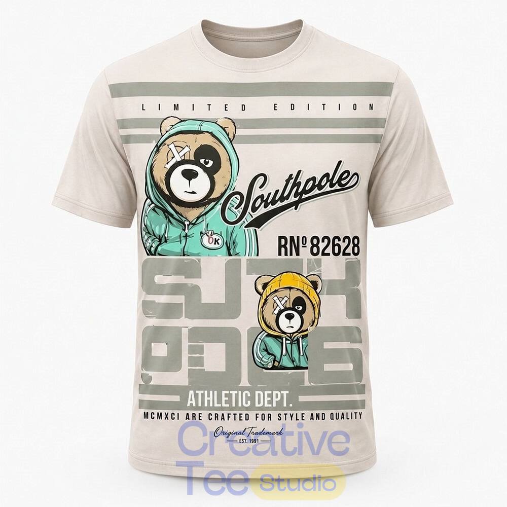 Ice Darwin Alberto Gomez Corrales Southpole Limited Edition Bear Shirt