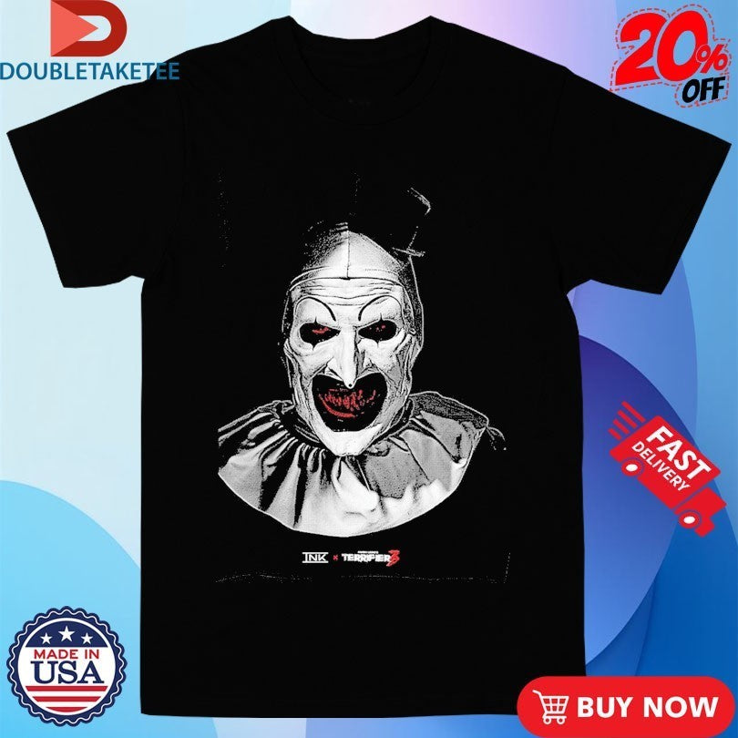 Ice Nine Kills Silver Scream Con Terrifier 3 Shirts