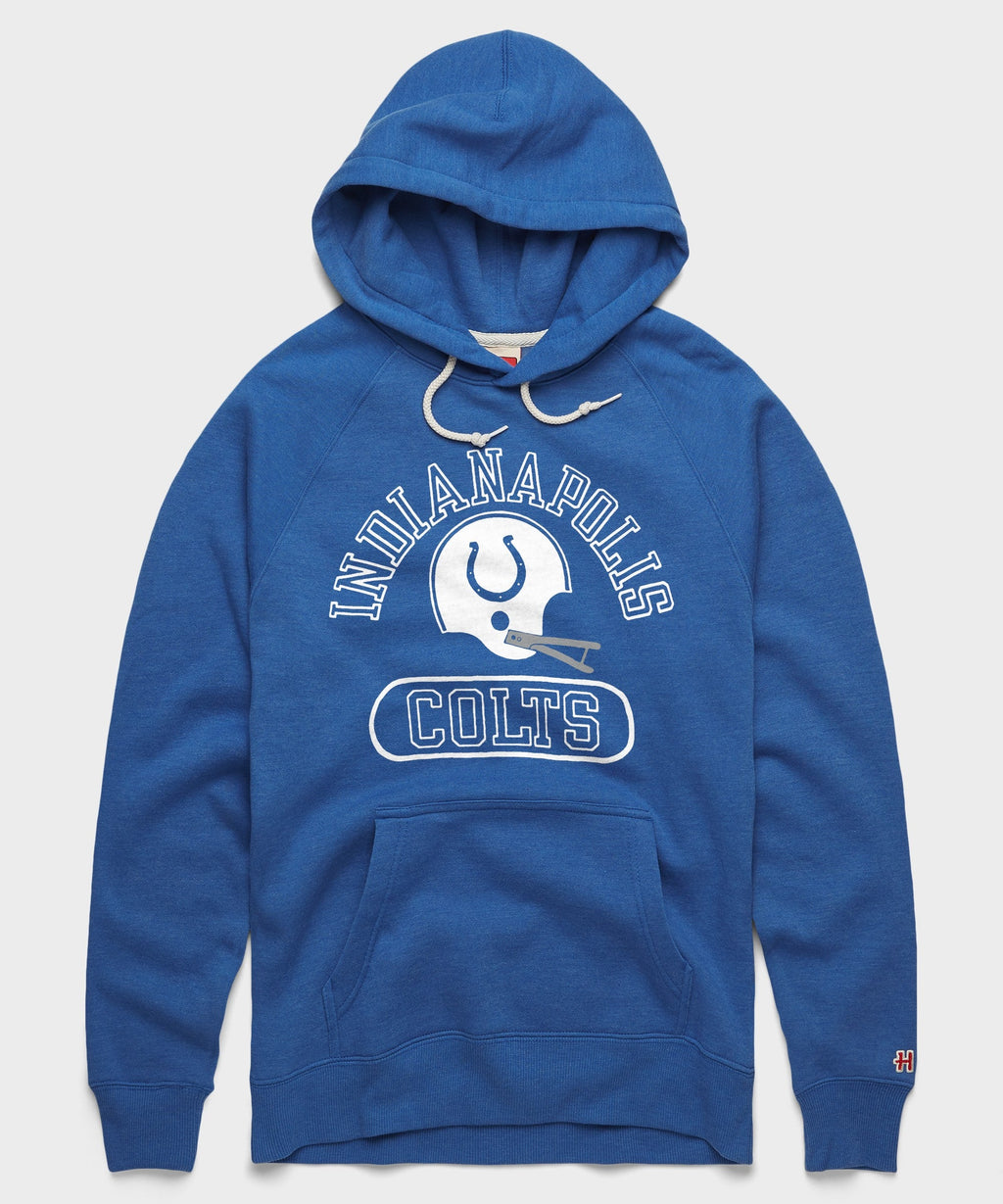Indianapolis Colts Throwback Helmet Hoodie