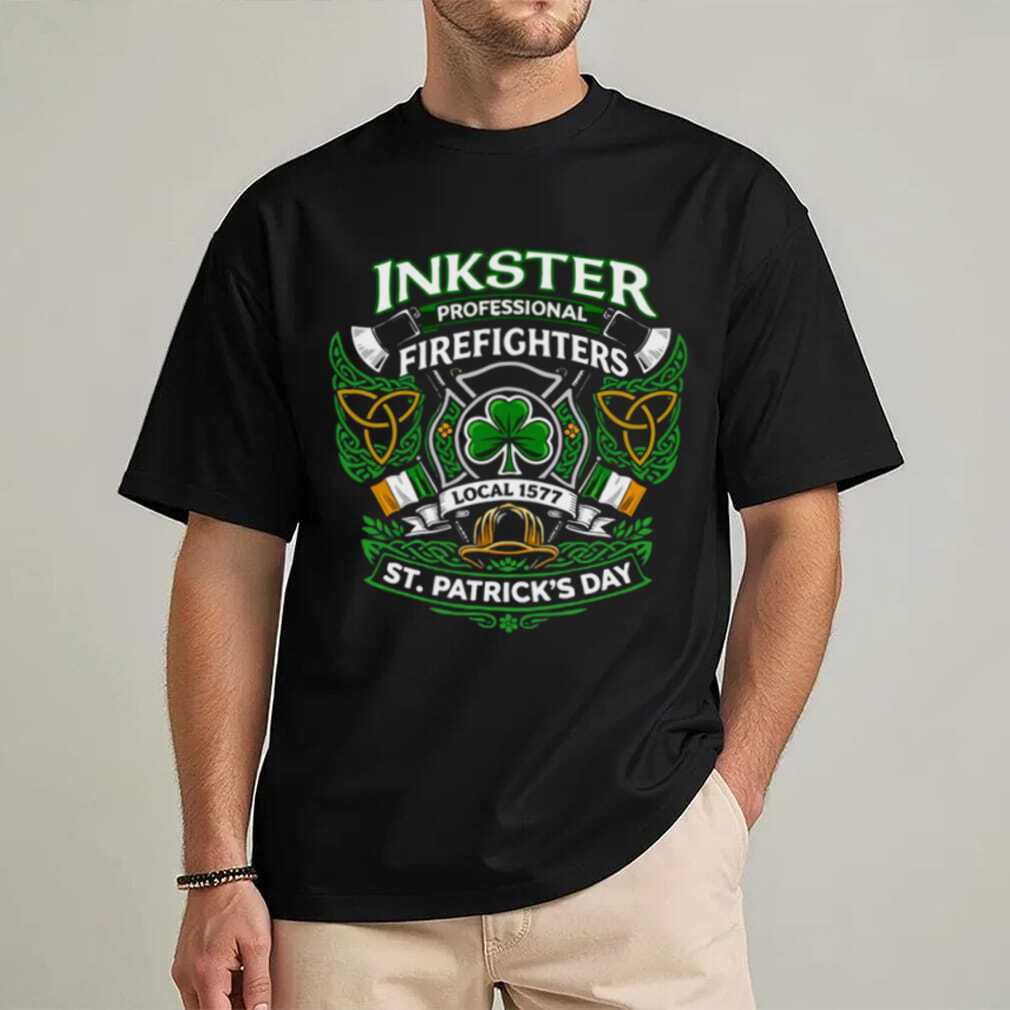 Inkster Professional Firefighters Local 1577 St. Patrick’s Day T Shirt